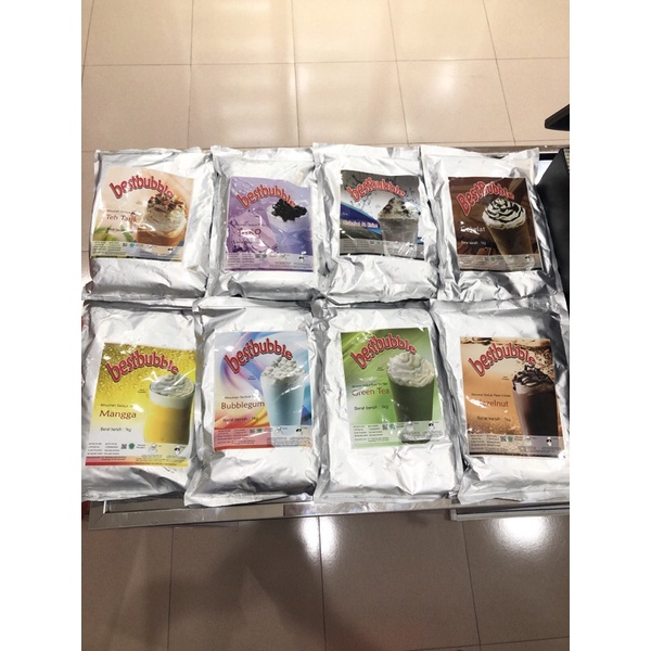 

Bubuk Minuman Best Bubble Aneka Rasa 1kg