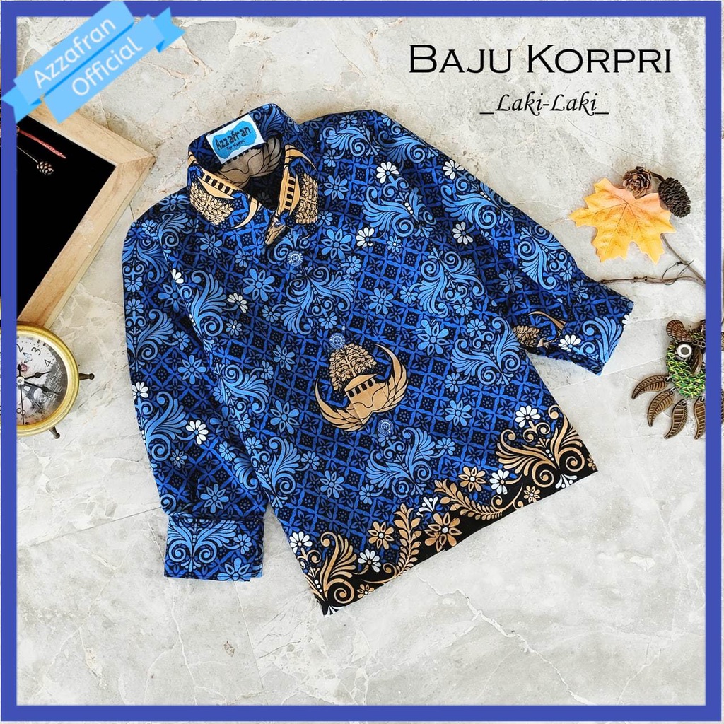 Kostum Baju Seragam KORPRI Anak Bayi Newborn Photoshoot Laki Laki Perempuan Cowok Cewek PROFESI PNS