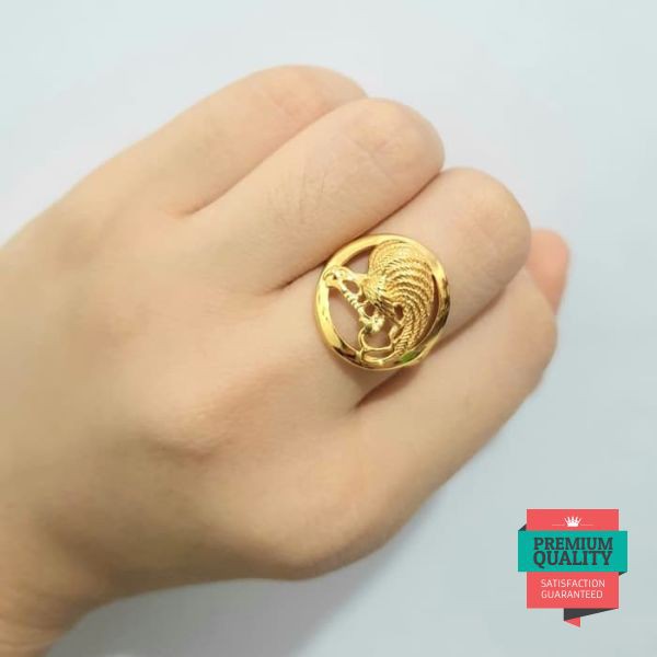 Promo Promo cincin emas asli kadar 875 cendrawasih model terbaru Keren Keren
