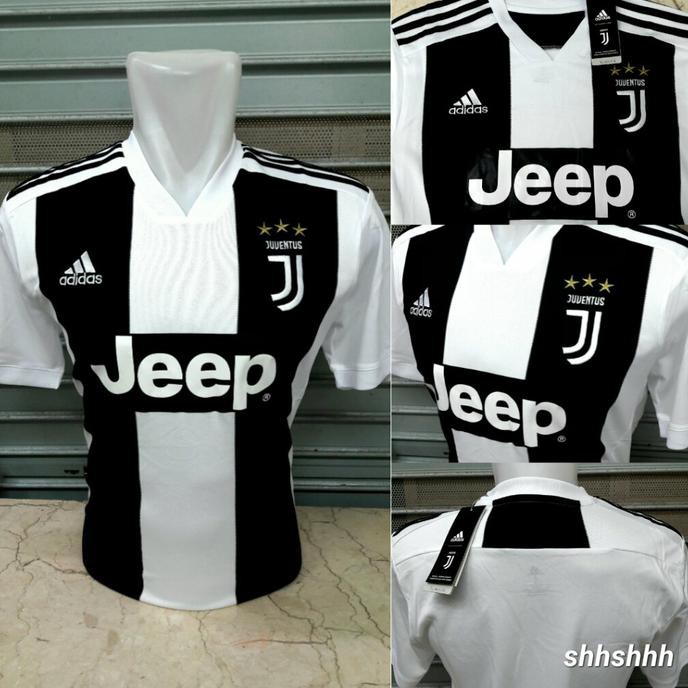 Diskon Jersey Baju Kaos Juve Juventus Home 18/19 Grade Ori Futsal Juventini Terbaru