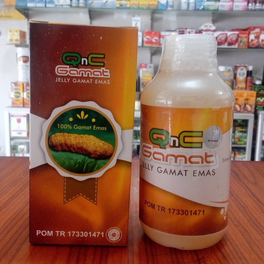Q N C Jelly Gamat Penyubur Kandungan Agar Cepat Hamil Asli Original Teripang Indonesia