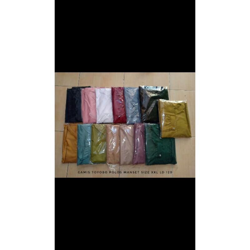 GAMIS TOYOBO POLOS SIZE JUMBO XXL