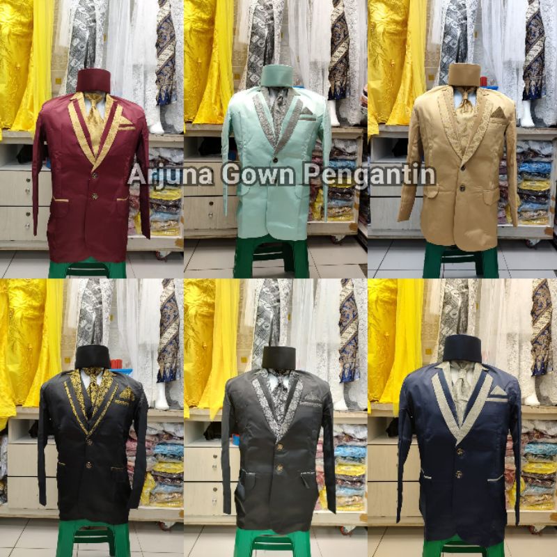 Jas pengantin || jas pengantin pria || jas pengantin lis jaguar