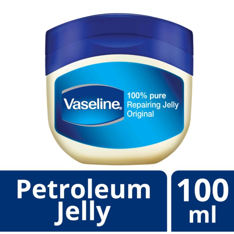 Vaseline Repairing Petroleum Jelly Lotion Original Pure 100Ml