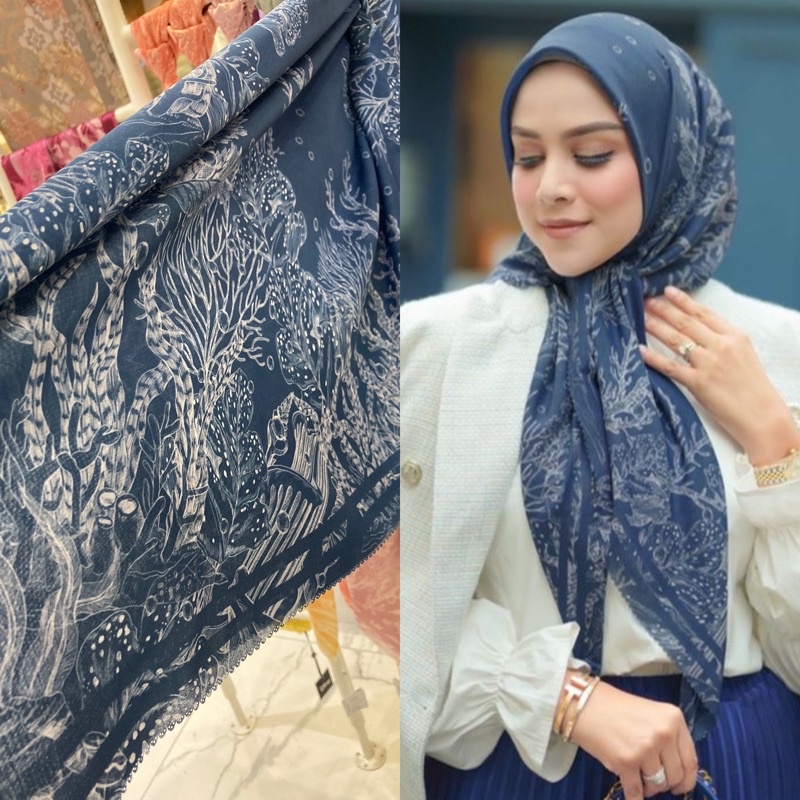 EL MAR MINORCA SCARF BUTTONSCARVES X MMEHUILLET