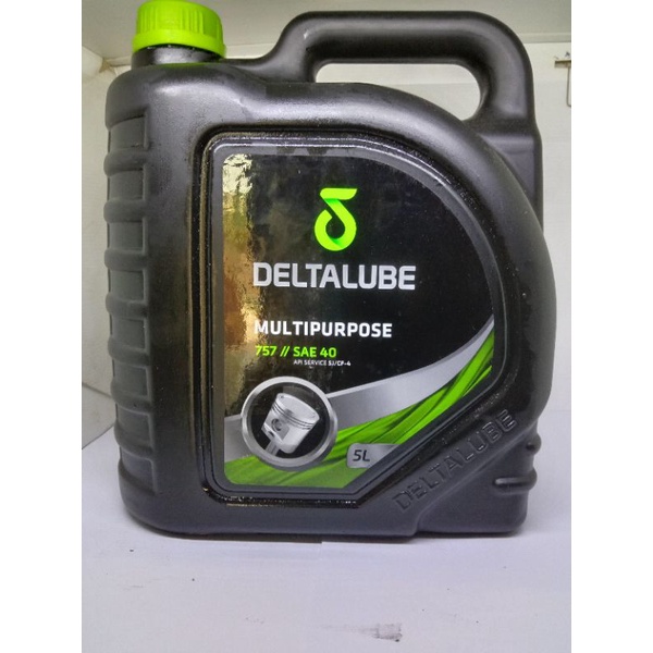 OLI MESIN DIESEL DELTALUBE MULTIPURPOSE 757 SAE 40 5L