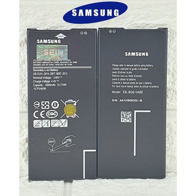 Baterai Original Samsung Galaxy J7 Prime , G610 EB-BG610ABE