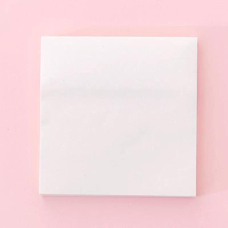 [MIUKIEE] STICKY MEMO PAD VINTAGE GRID Sticky Memo-A