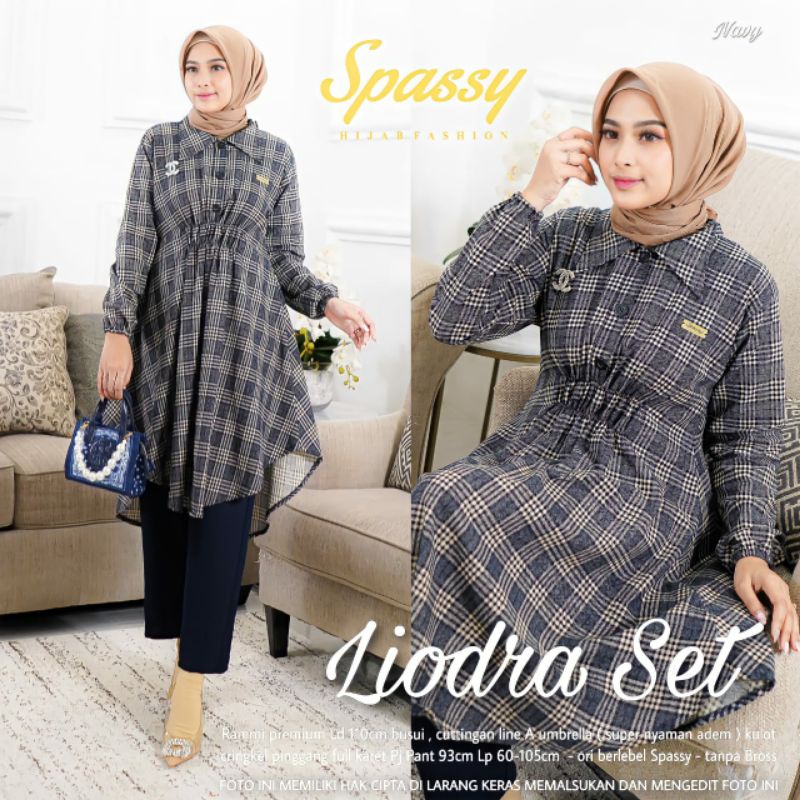 Liodra Spassy Setelan Celana Wanita Standart