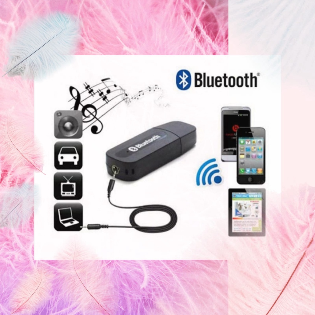 (JC) USB WIRELESS BLUETOOTH AUDIO RECEIVER WITH JACK 3.5MM