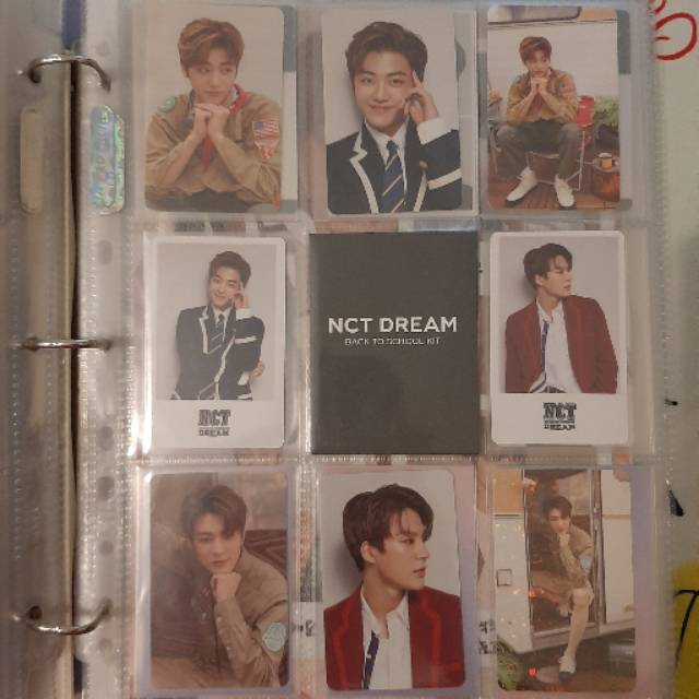 NCT DREAM JAEMIN & JENO BENEFIT PHOTOCARD / PC SUMMER VACATION KIT & BACK TO SCHOOL KIT (BOOKED)