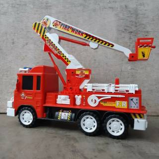  Mainan  Truk  Pemadam Kebakaran Jumbo Mobil Fire Car Anak 