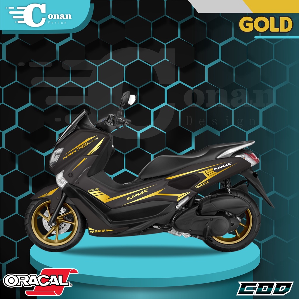 Aksesoris Motor Nmax Cutting Sticker Nmax Stiker Motor Nmax Striping Nmax 2019 All Nmax - NMxGS08