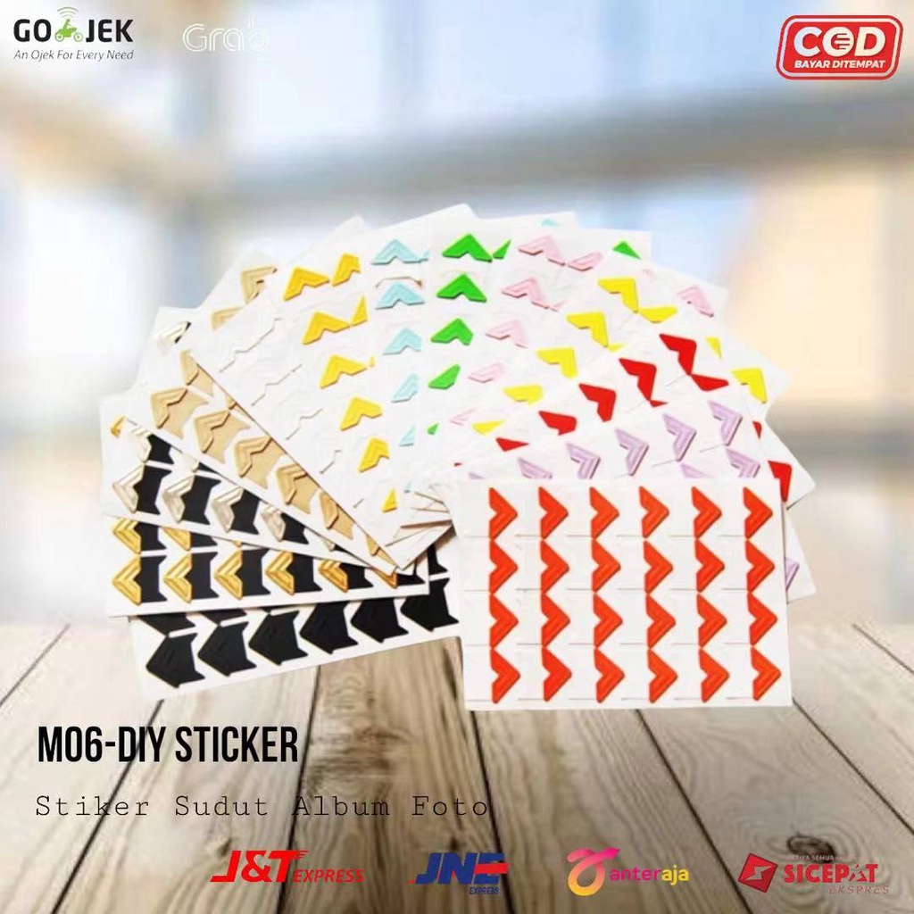 [TOYOU SHOP M06] STIKER DIY | STIKER MAINAN | STIKER KERAJINAN TANGAN | STIKER SUDUT ALBUM FOTO | STIKER SCRAPBOOK