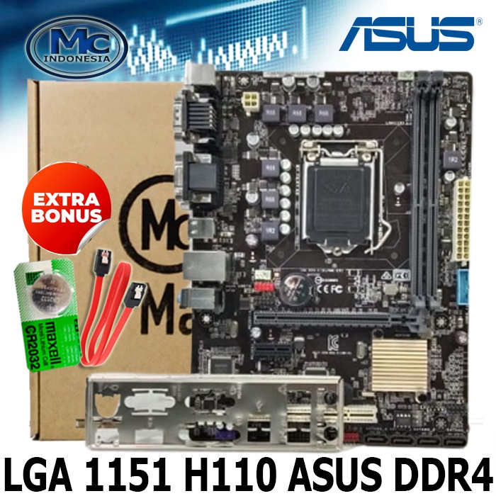 Mainbord Intel H110 ASUS LGA 1151