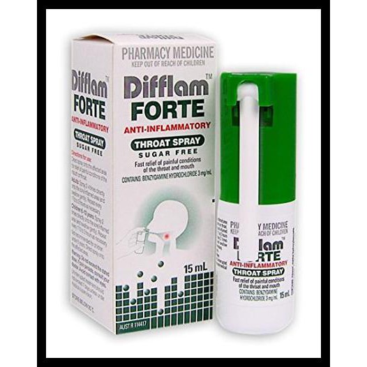 Difflam Forte Anti Inflammatory Throat Spray (Untuk Sakit Tenggorokan)