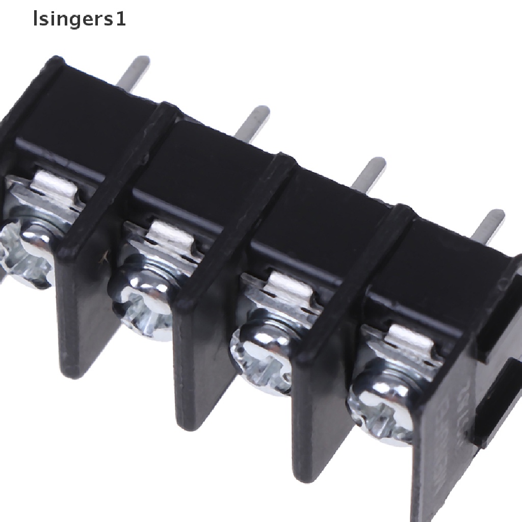 (lsingers1) 10pcs Blok Terminal Konektor Sekrup 7.62 mm KF7.62-2P 3P 4P 7.62mm