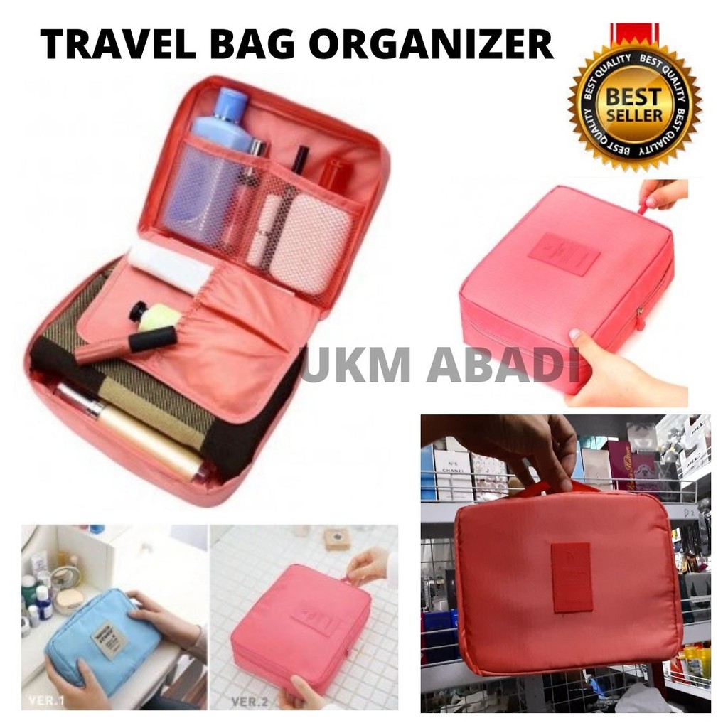 Tas Travel Bag Kosmetik Organizer Kotak Elegan 111157