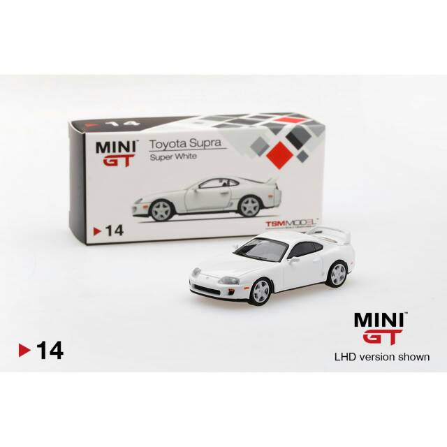 MiniGT
Toyota Supra
Putih Super