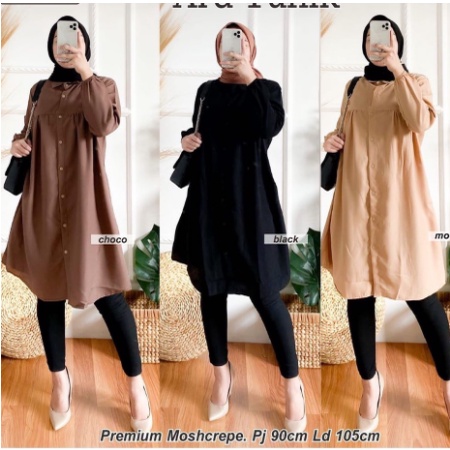 Busana Remaja Baju Tunik Atasan Wanita Terbaru 2022 / Tunik Model Terbaru / Atasan Murah / Fashion Muslim / Kekinian