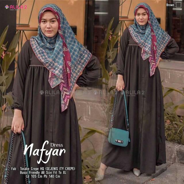 Gamis Nafyar Dress Ori By Alila 2