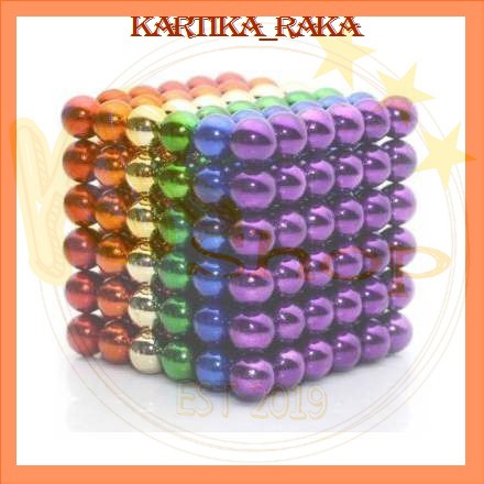 KR Mainan Magnetic Stick Bucky Balls Steel