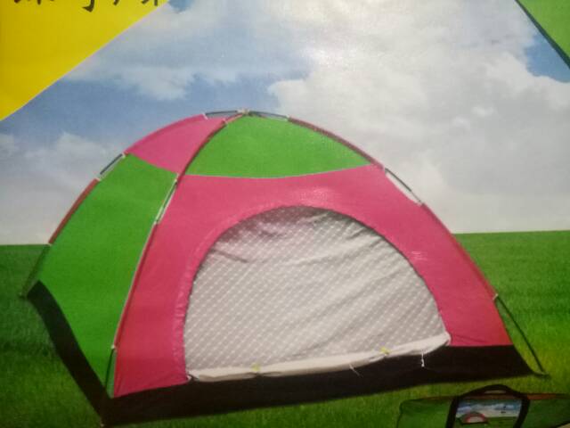 Tenda dome hyu single kap 4-5 orang