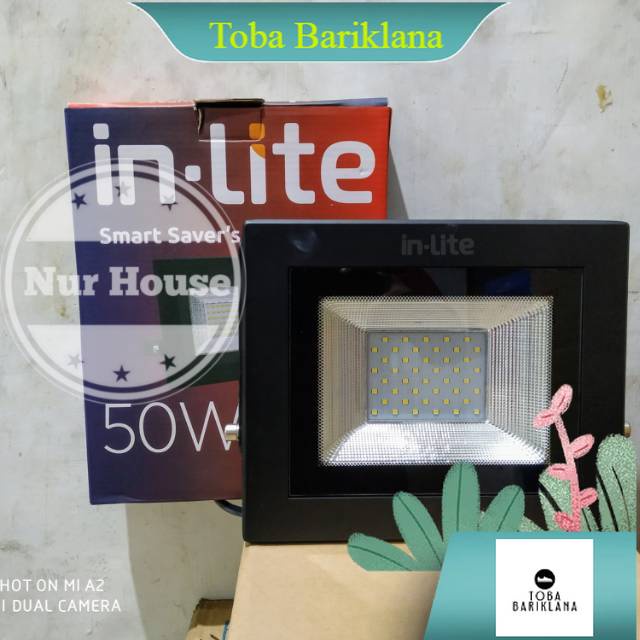 lampu sorot led 50 watt inlite INF 027 lampu taman lampu baner dekorasi