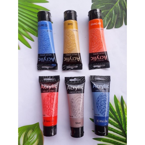

PHOENIX Cat Lukis Fine Artists Acrylic Akrilik Value Series 75ml Satuan