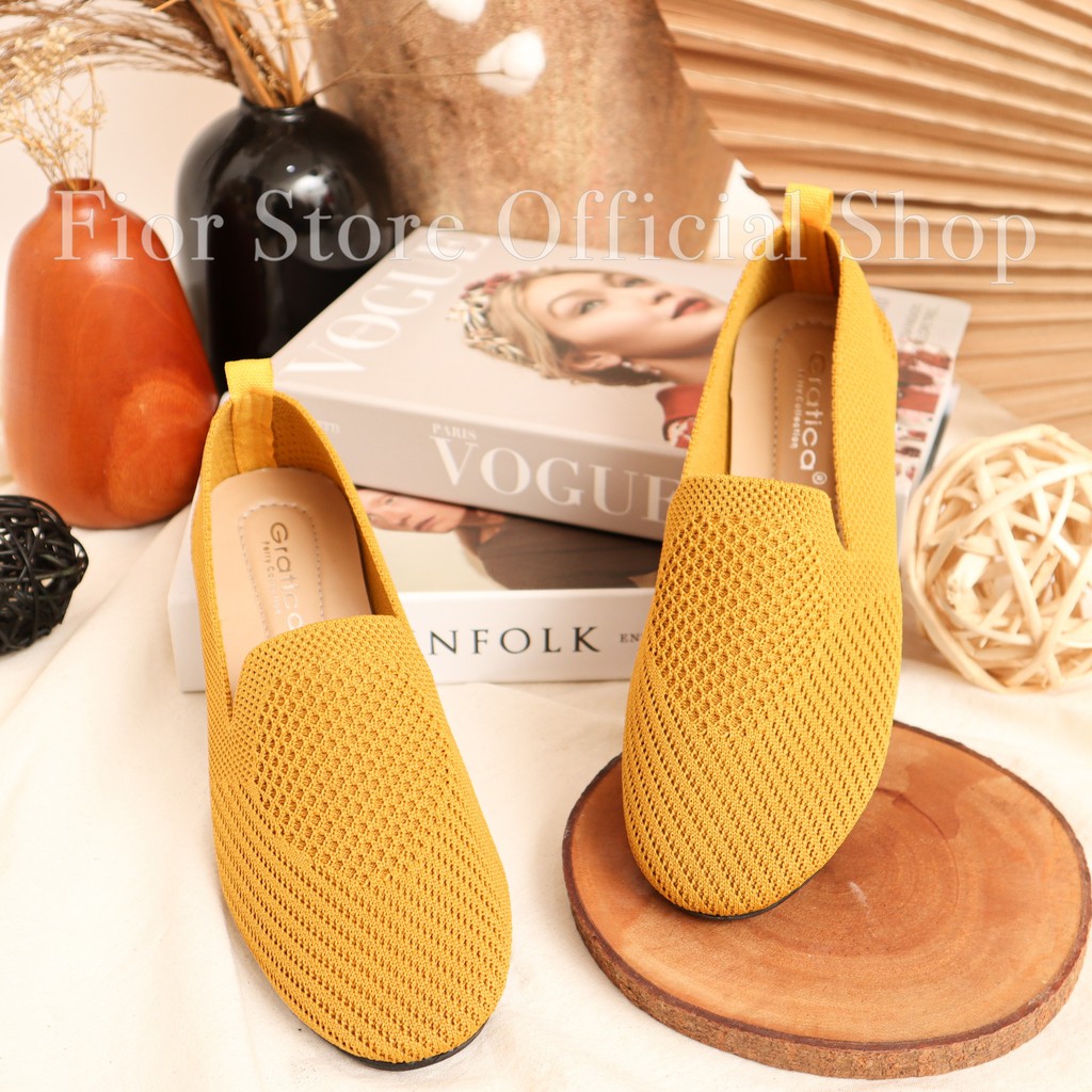 GRATICA Flyknit Loafers Ballet Flat DR 35 - Fior Store