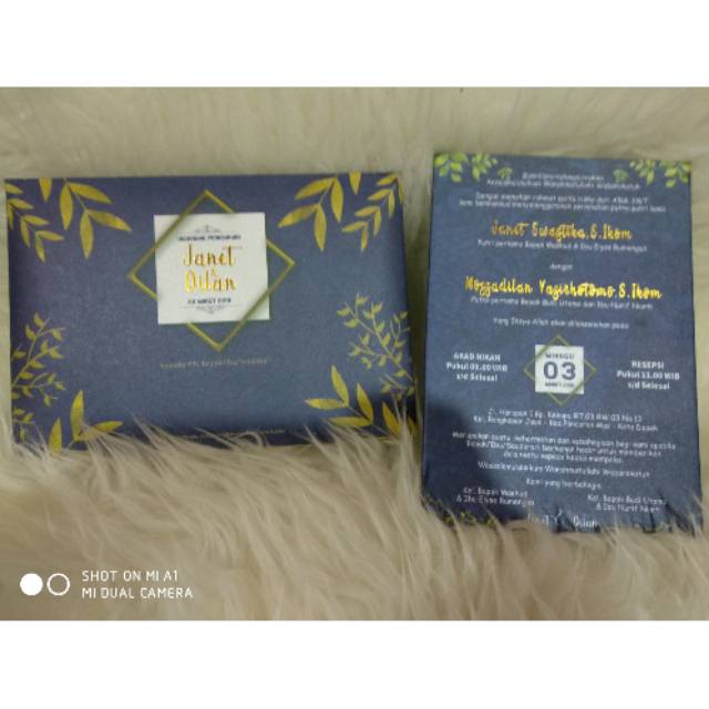 Undangan hard cover