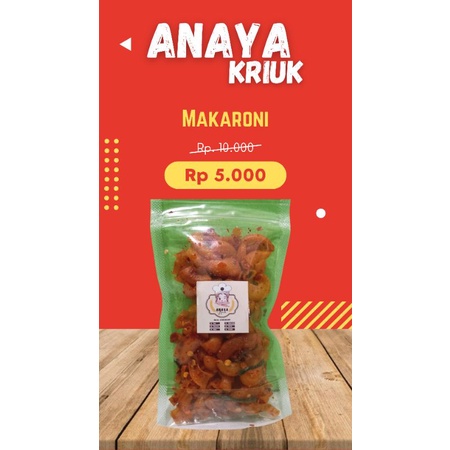 

Makaroni Pedas Jeruk