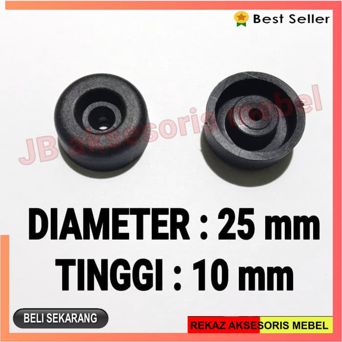 KAKI PLASTIK HITAM BOX AMPLI SPEAKER No 1 / ALAS KURSI PLASTIK HITAM