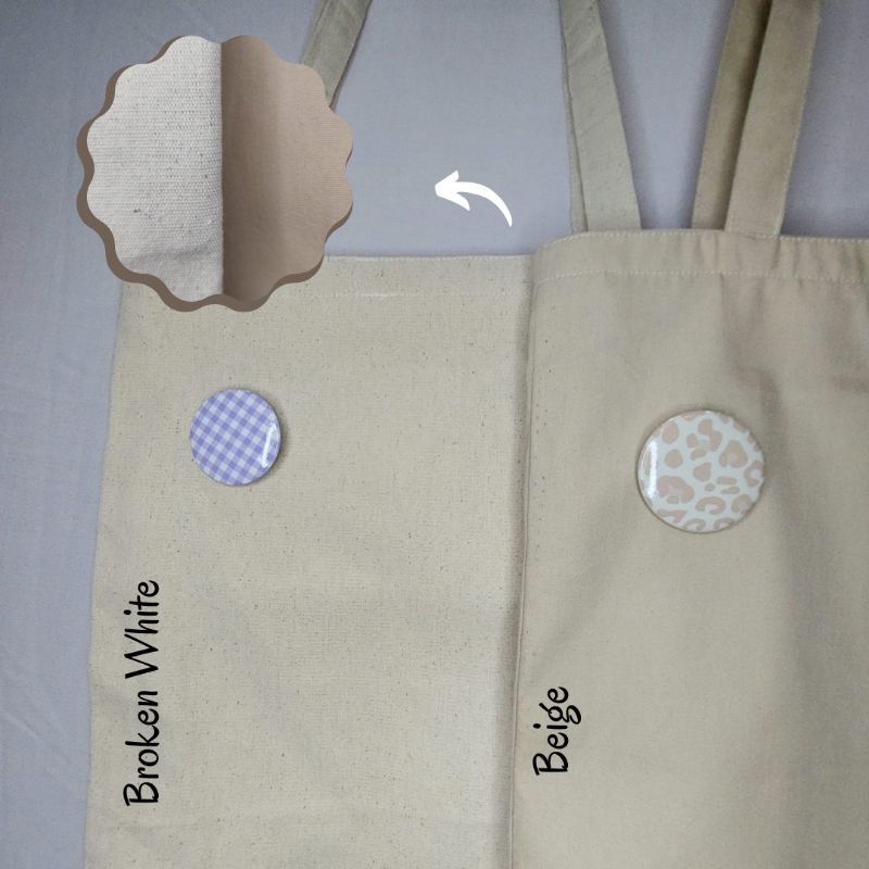 Simply Totebag Baby Kanvas Polos Unisex