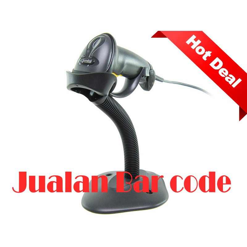 BARCODE SCANNER SYMBOL ZEBRA LS2208 RS232 / SERIAL