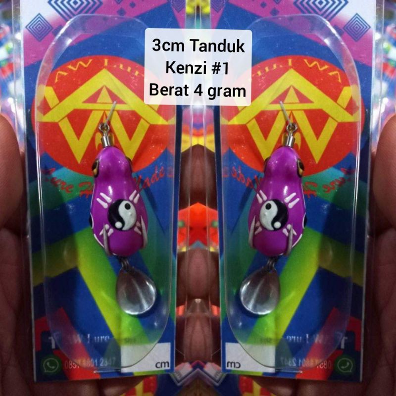 Soft Frog Umpan Casting AW LURE