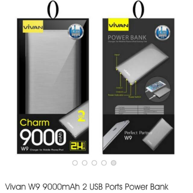 Powerbank vivan premium