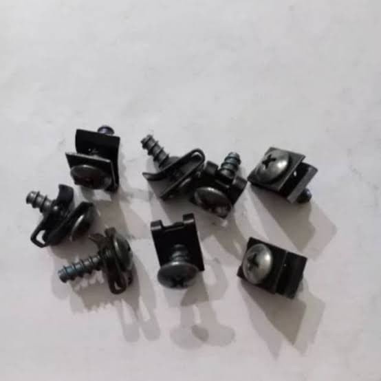 100 Pcs - Baut Klip Mio / Yamaha / Klip Batok ( Skrup 5 x 16 )