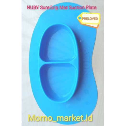 Nuby Sure Grip Miracle Mat Suction Plate Piring Makan BLW