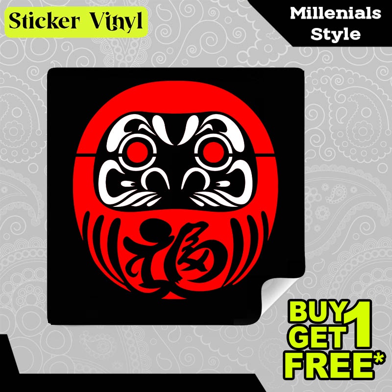 

Stiker Sticker DARUMA BOY Gambar Unik Desain Keren dan Kekinian Aesthetic Bahan Vinyl Satuan Anti Air