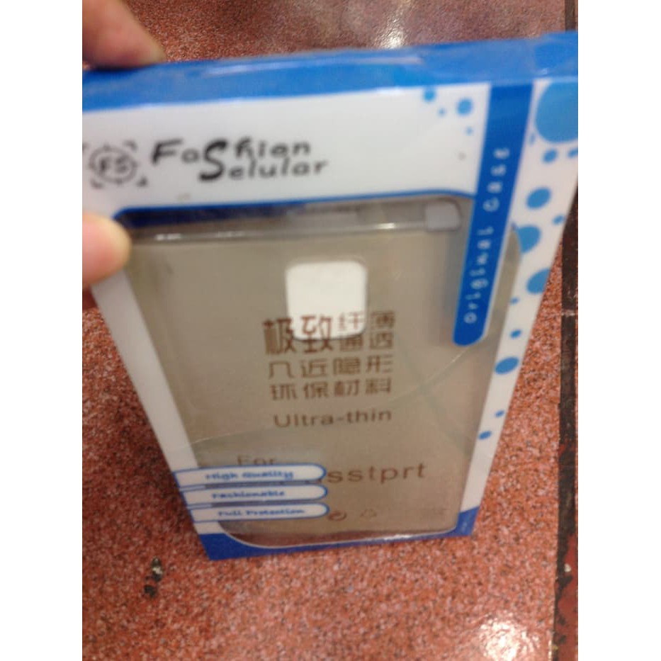 [termurah] Silikon Jelly Fashion Case BB Blackberry Pasport Hitam Transparan