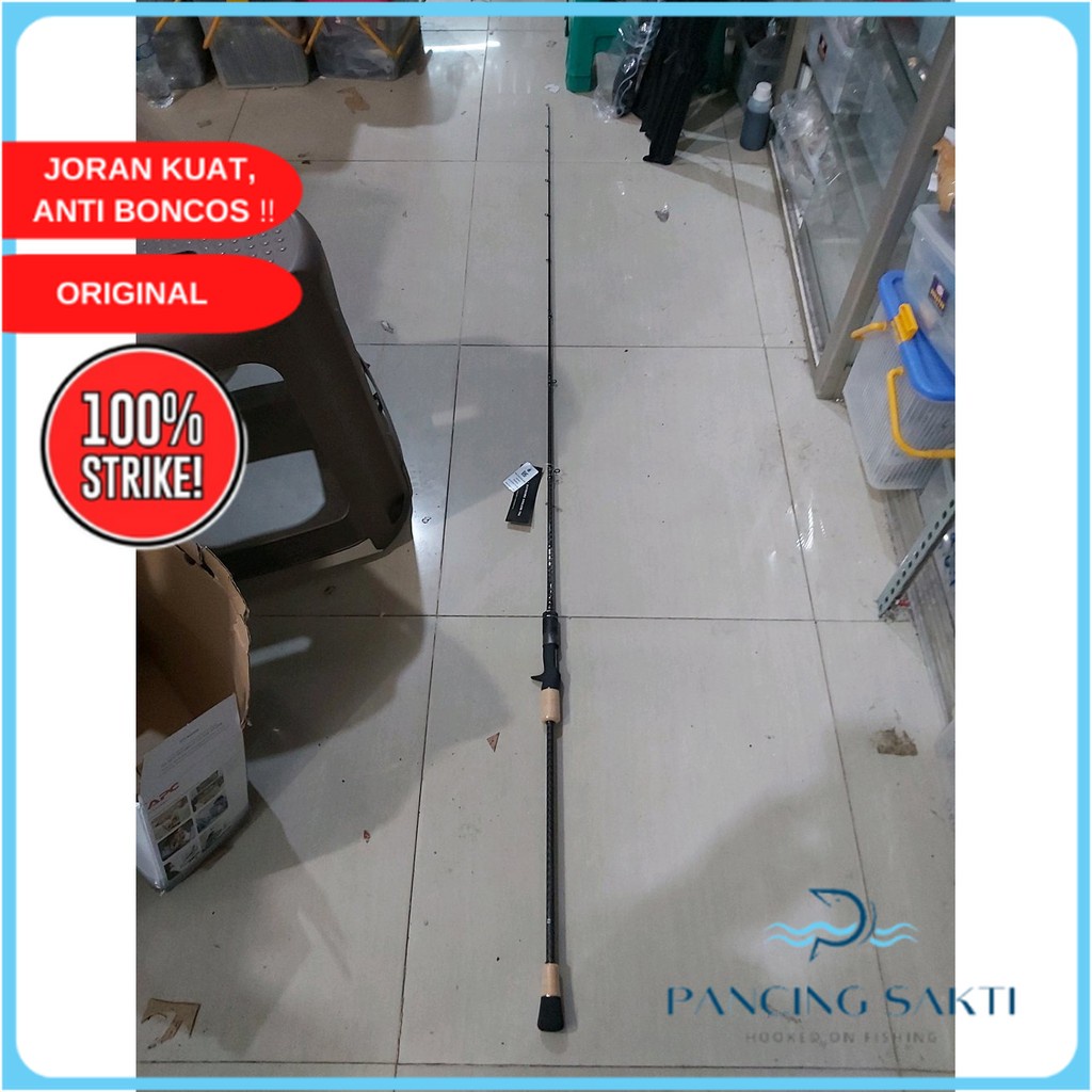 Joran Pancing ZEN ZAGAN Zero Gravity 198cm Ring Full Fuji Joran OH Over Head Jigging Joran One Piece