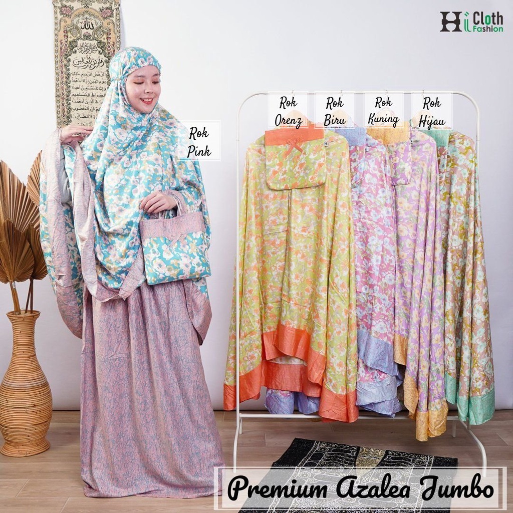 mukena rayon premium jumbo dewasa