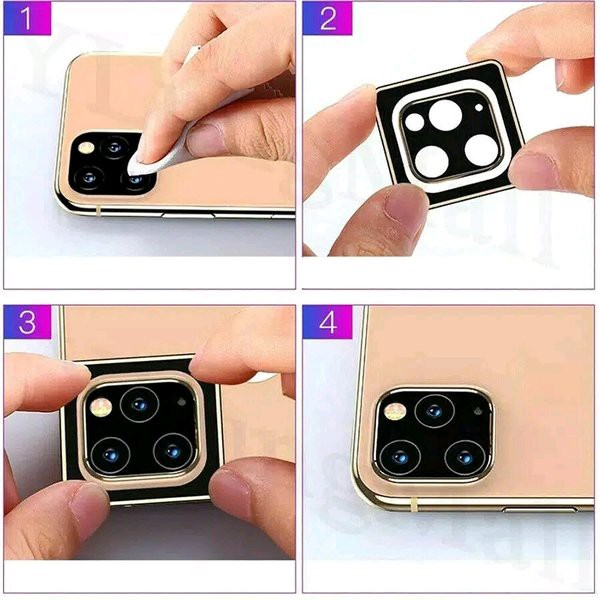 RING Protector Lens Camera iPhone 11 Pro Max 6.5 inch Pelindung Kamera iPhone 11 Pro Max 6.5 inci An