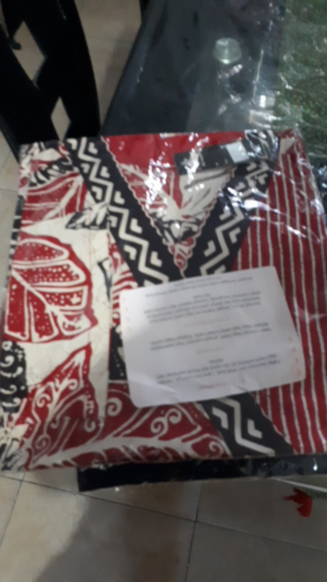 Atasan Blouse Batik Wanita Model Kimono Lengan Panjang / Pendek, 262/267 Vd# Bahan Katun Stretch