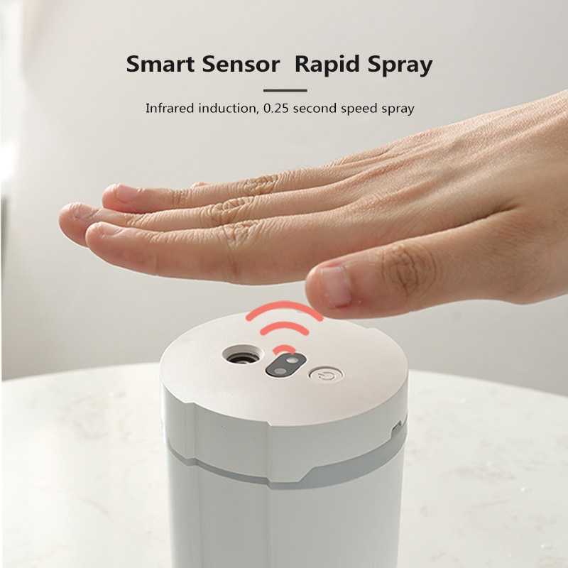 COD Semprotan Disinfektan Elektrik Hand Sanitizer Spray Alat Semprot Disinfektan Otomatis Sensor Infrared 280ml E29