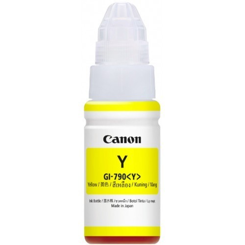 GI 790 Yellow 70ml Tinta Canon Pixma 100% Original GI790 KUNING Botol