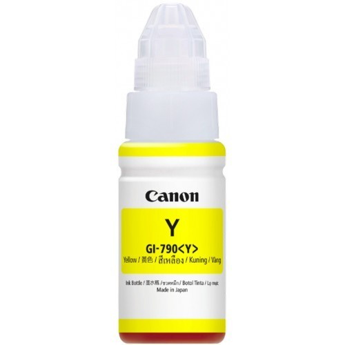 GI 790 Yellow 70ml Tinta Canon Pixma 100% Original GI790 KUNING Botol