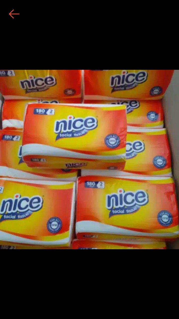 Tisu Nice 180 Sheets / Tissue