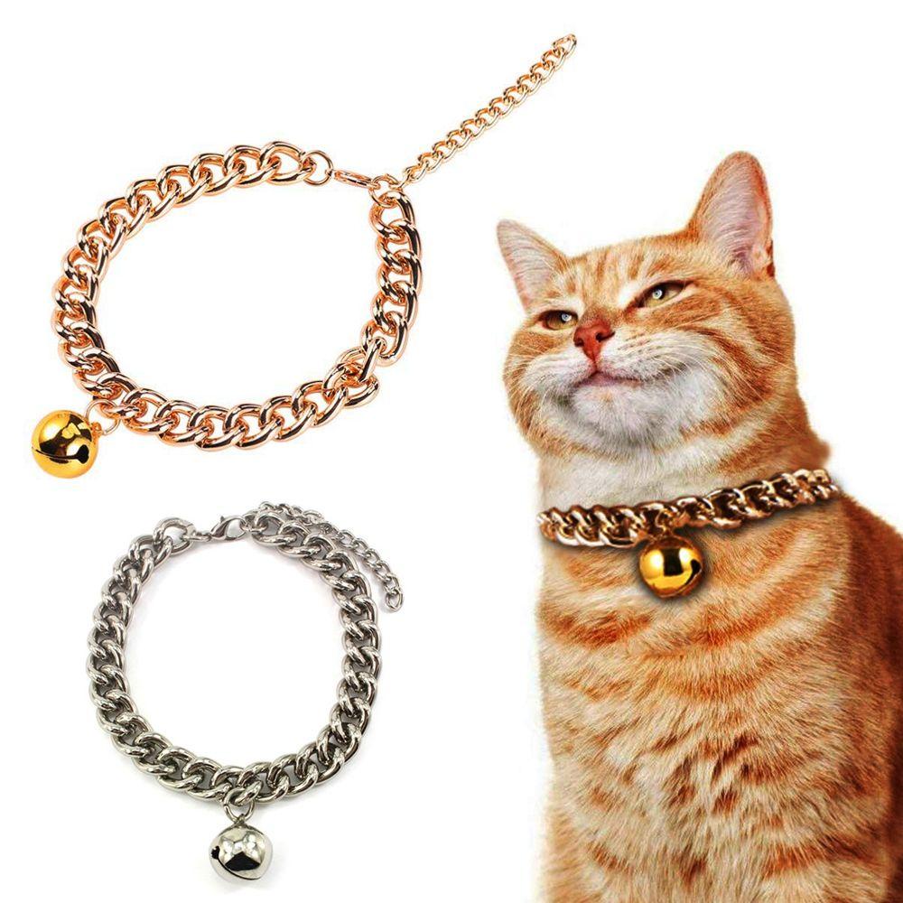 Nickolas1 Kucing Kerah Fashion Premium Aksesori Kucing Aksesori Hewan Peliharaan Anjing Kecil Puppy Pet Chain